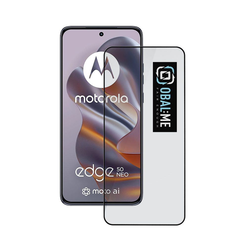 Levně OBAL:ME 5D Tvrzené Sklo pro Motorola Edge 50 Neo, černé