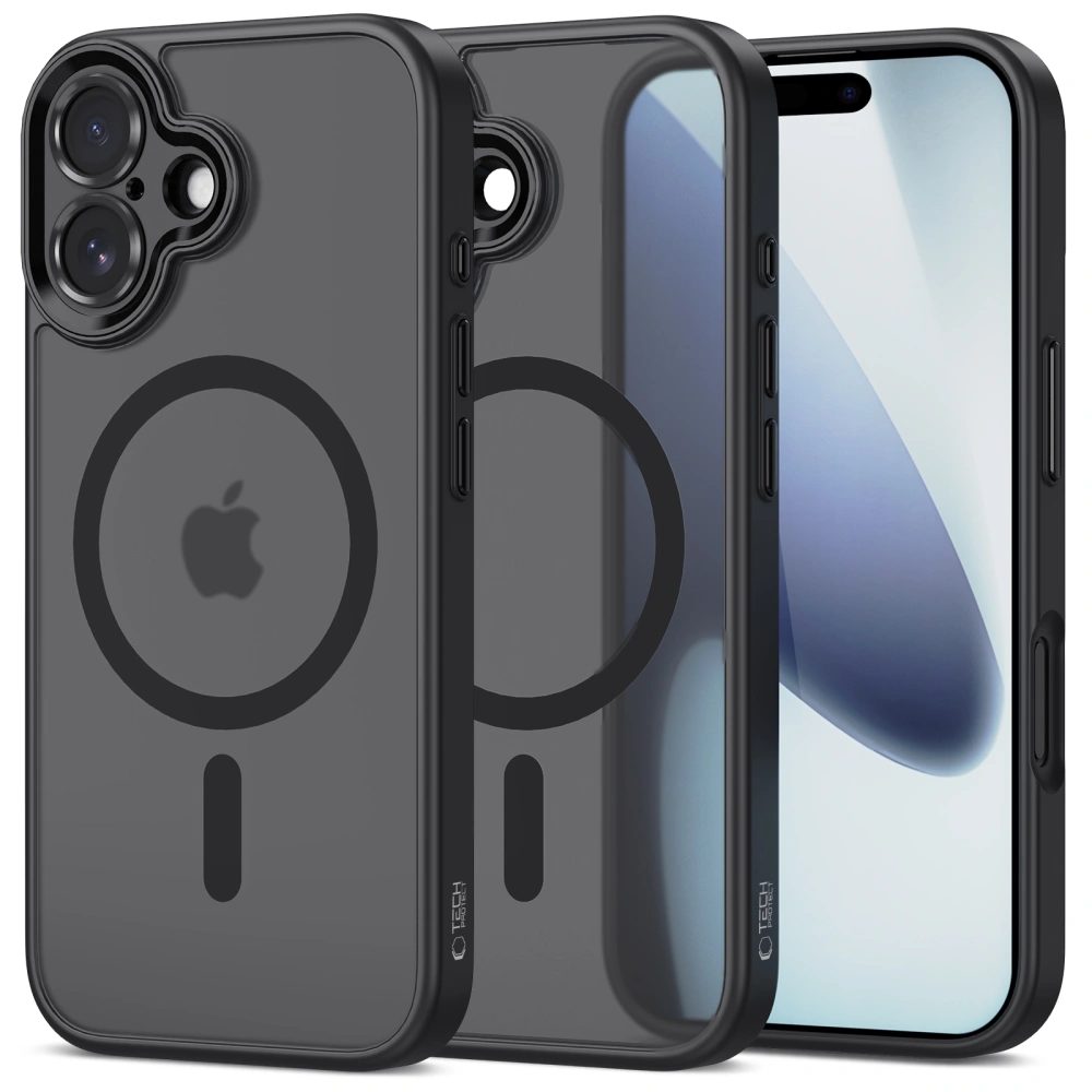 Levně Tech-Protect MagCam MagSafe, iPhone 17, černý matný