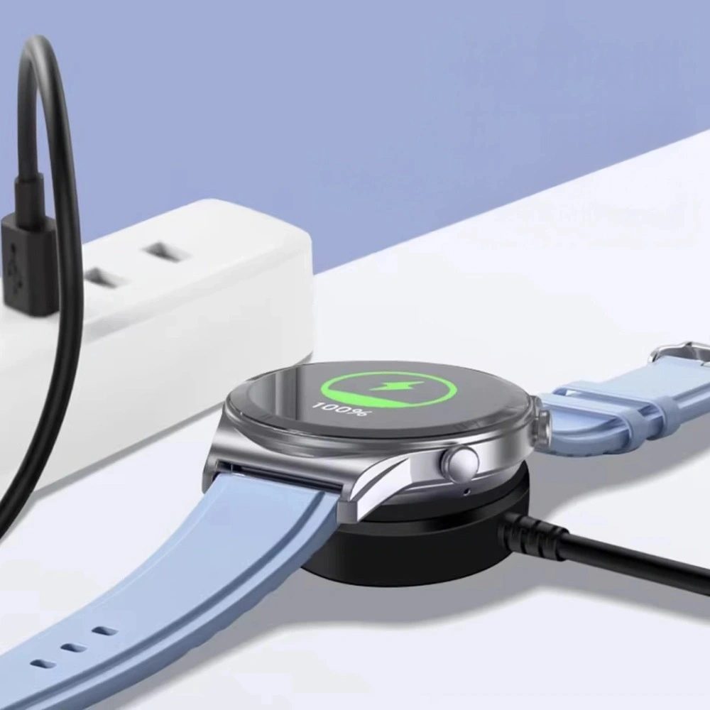 Tech-Protect MC03 Ultraboost Magnetický nabíjací kábel USB pre Samsung Galaxy Watch, 1 m, čierny