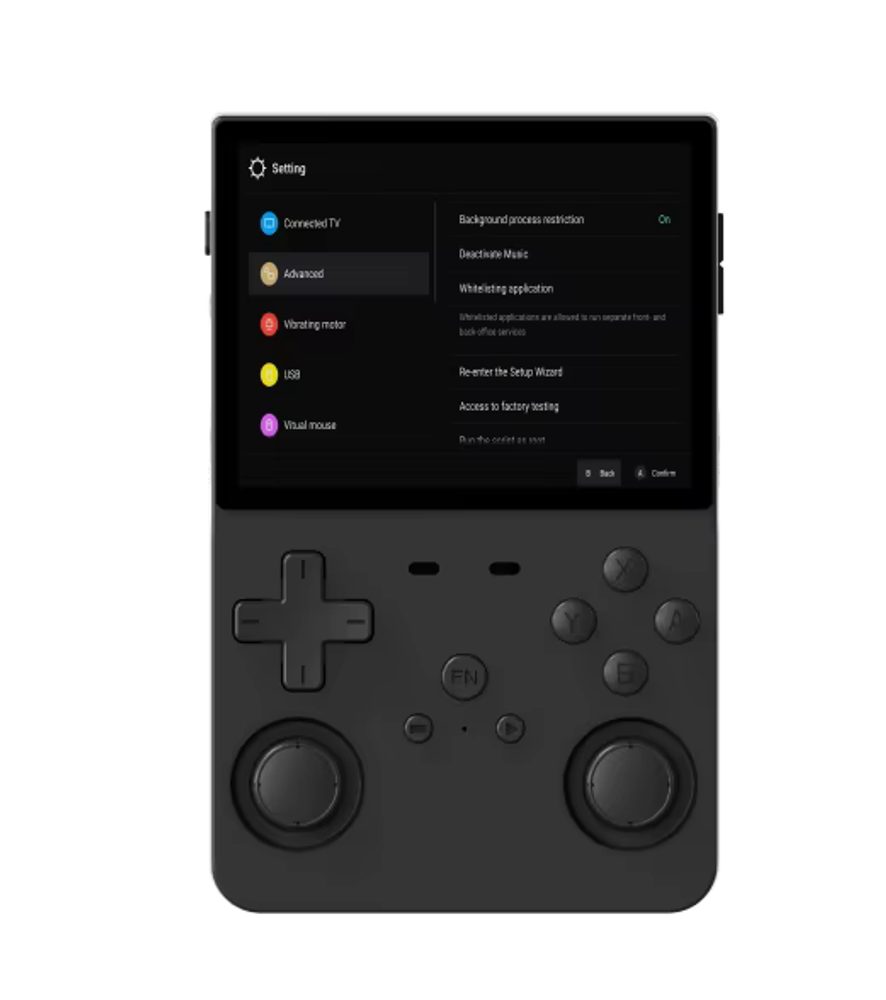 Levně XGO L35 Přenosná herní konzole s 3,5" HD displejem, šedá