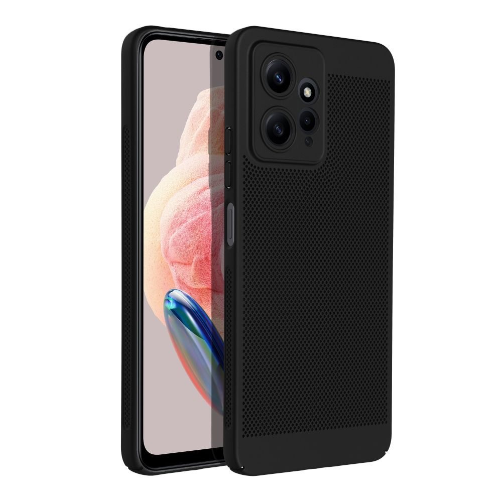 Breezy Case, Xiaomi Redmi Note 12 4G, Crni