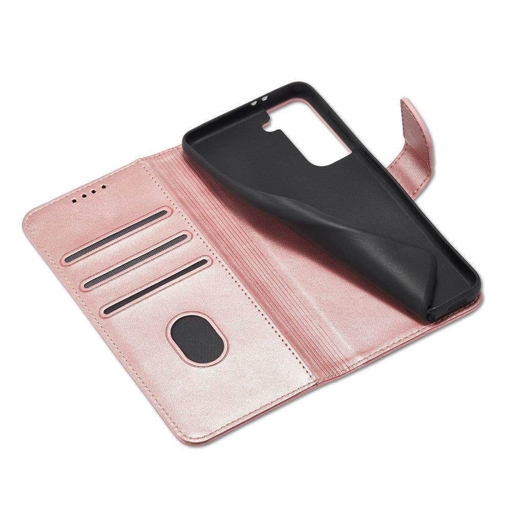 Magnet Case Samsung Galaxy S22 Plus, Rózsaszín