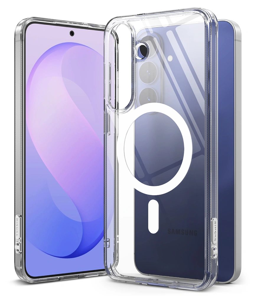 Ringke Fusion Magnetic MagSafe maska, Samsung Galaxy S26 FE, prozirna