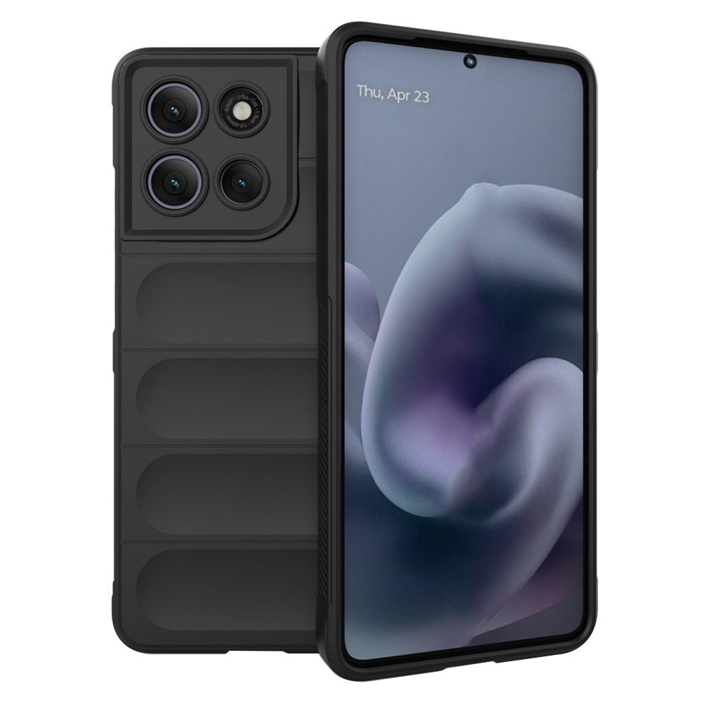 Levně Magic Shield obal, Motorola Moto G86 Power, černý