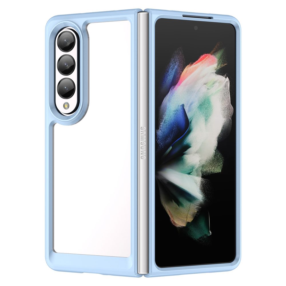 Outer Space Case Maska, Samsung Galaxy Z Fold 3, Plavi