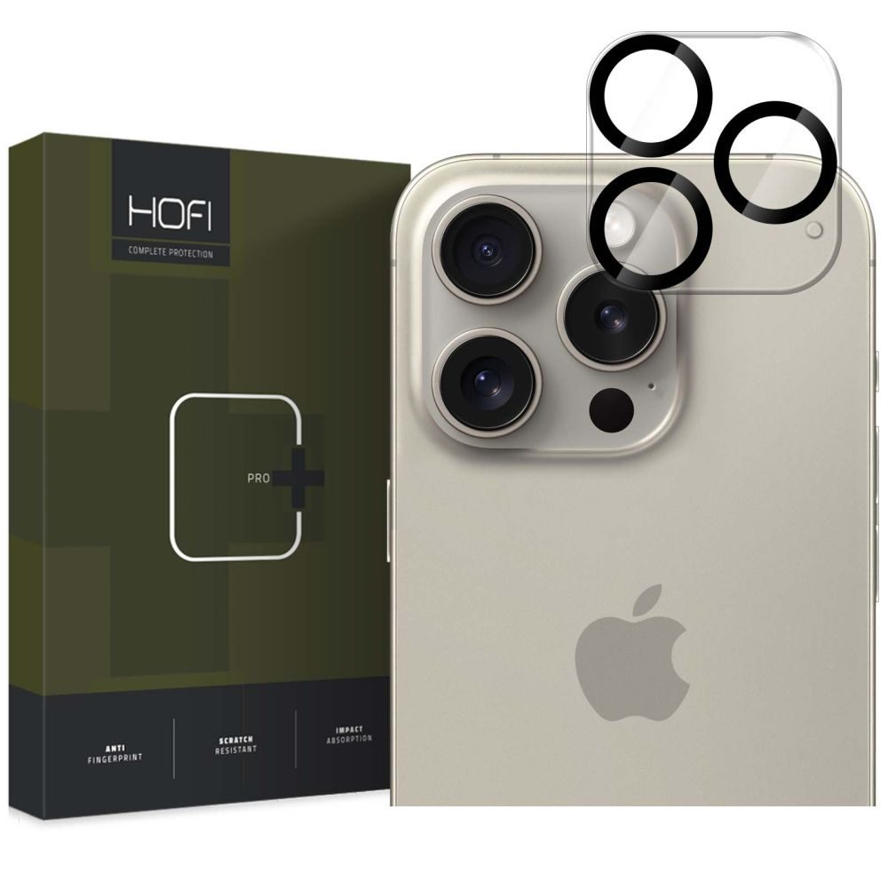 Hofi Cam Pro+ kamerahuzat, iPhone 16 Pro / 16 Pro Max, átlátszó