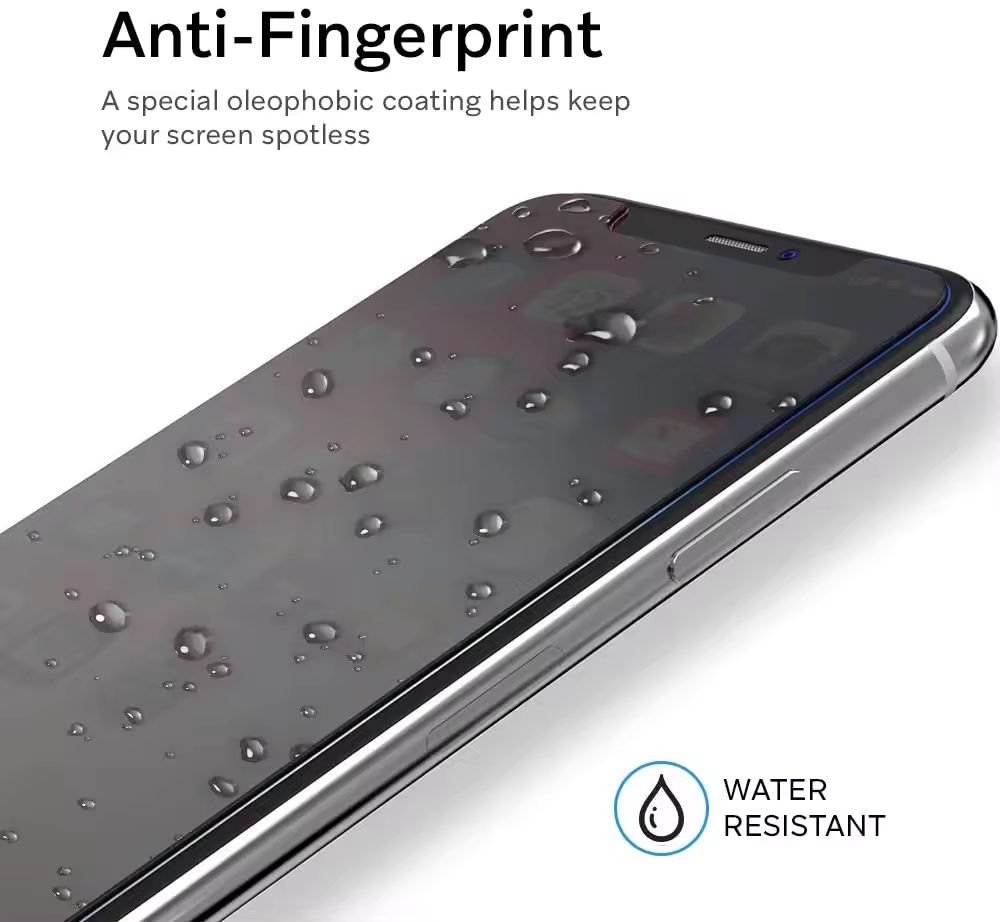 JP Privacy Tvrdené sklo, iPhone 14 Pro Max, čierne