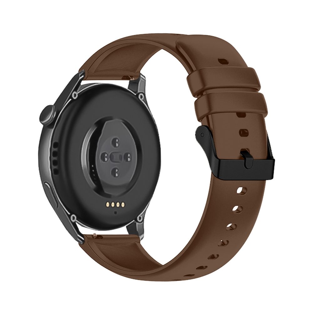 Curea De Silicon Strap One Pentru Huawei Watch GT 3 42 Mm, Maro