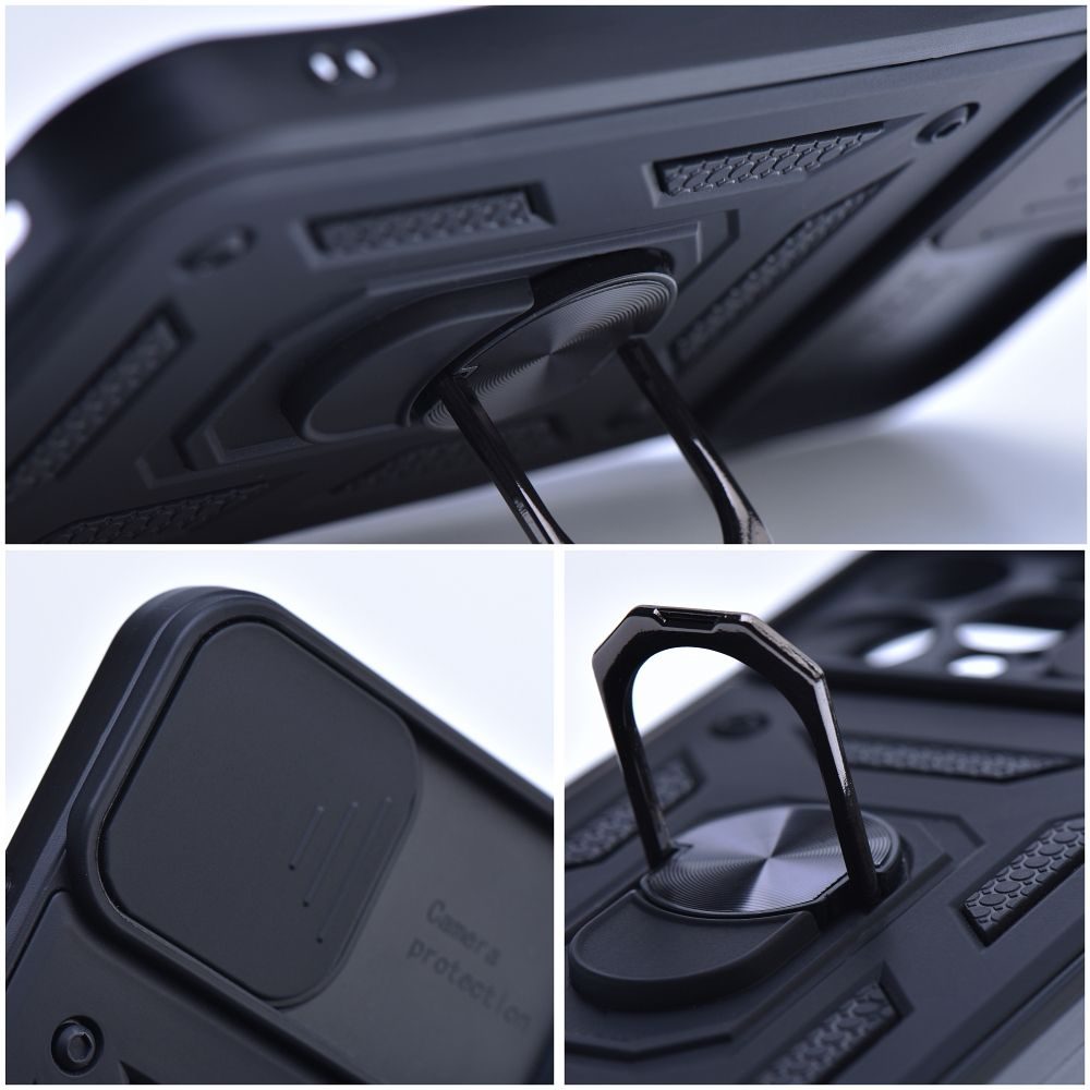 Slide Armor, Samsung Galaxy A52 5G / A52 LTE (4G) / A52s, Fekete