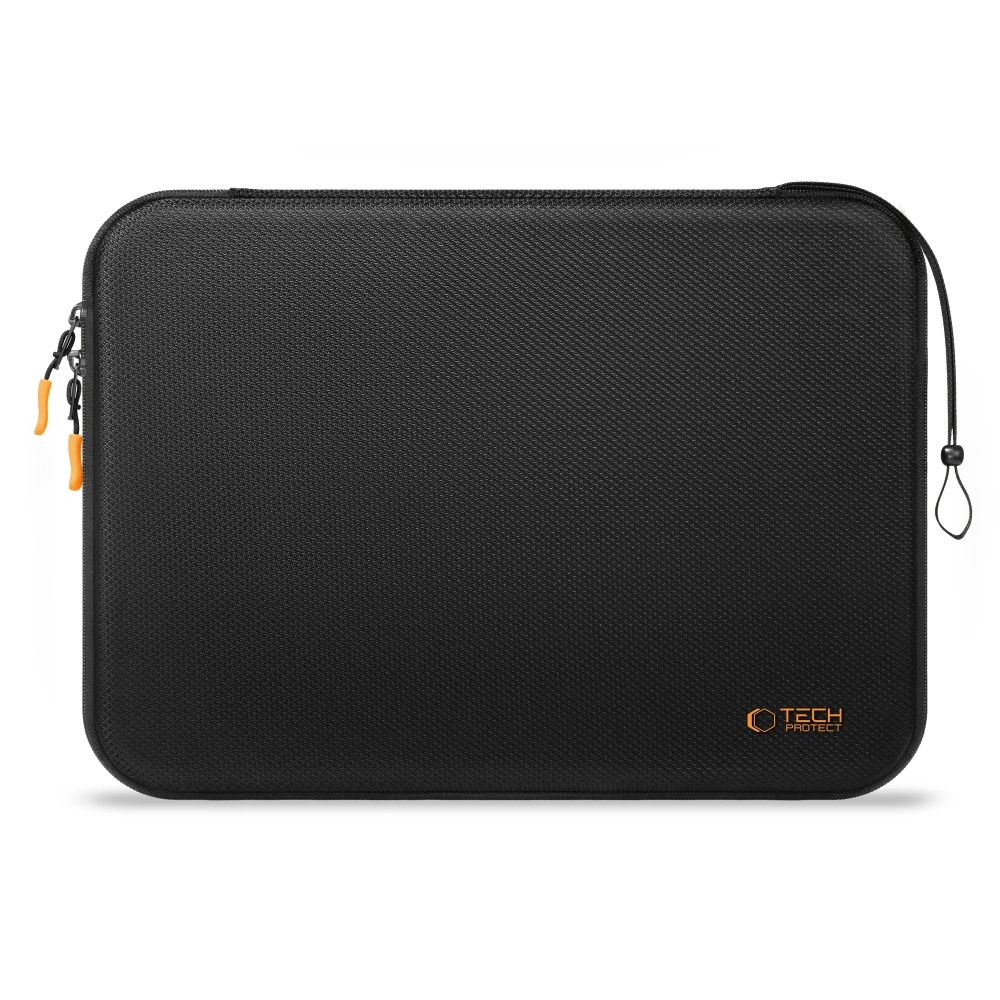 Levně Tech-Protect Hardpouch pouzdro na laptop 13–14", černé / oranžové