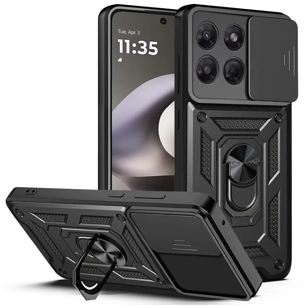 Techsuit CamShield, Motorola Moto G37 Power, negru