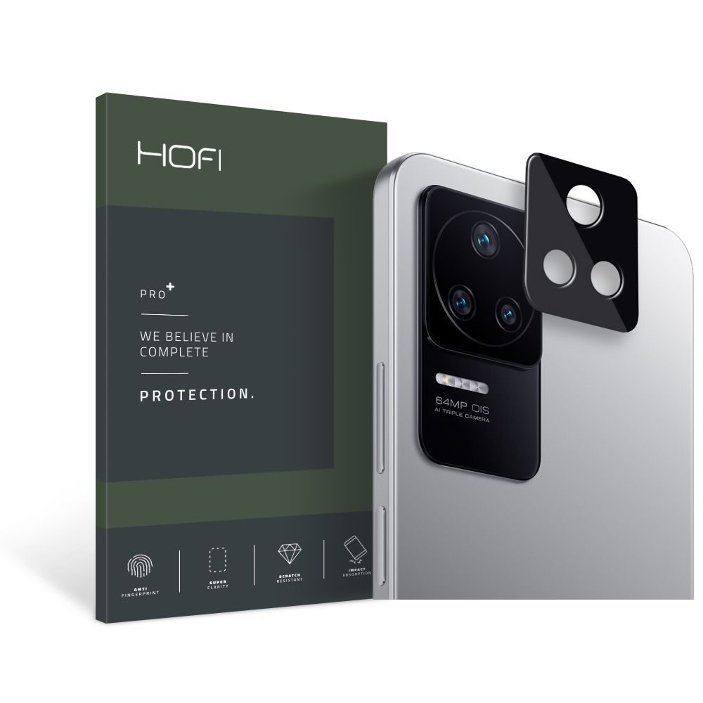 Hofi Cam Pro+, Steklo Za Objektiv Fotoaparata, Xiaomi Poco F4 5G, črno