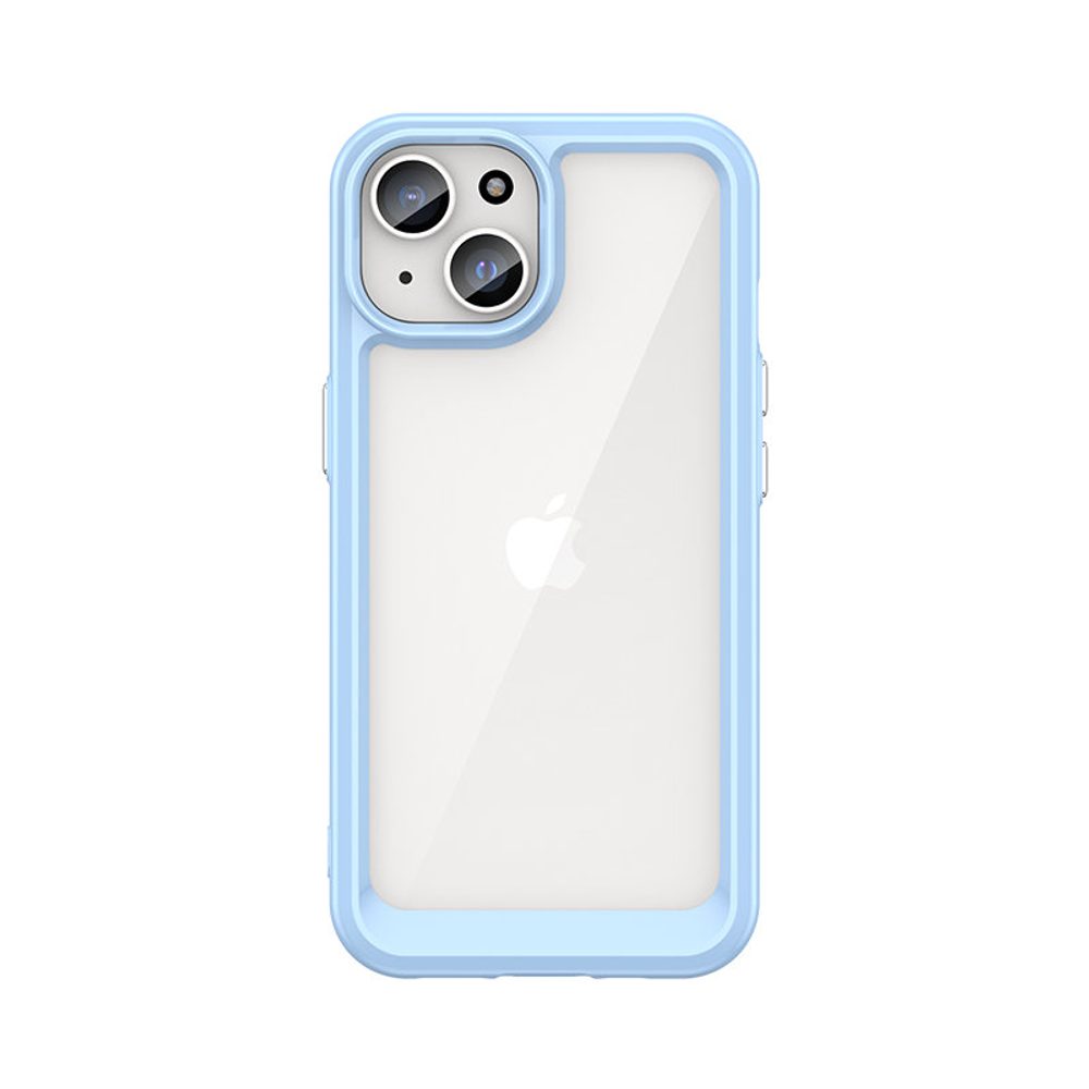 Husă Outer Space Case, IPhone 15 Plus, Albastră