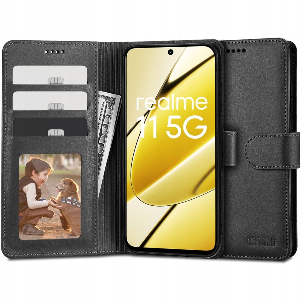 Tech-Protect Realme 11 5G črn Etui