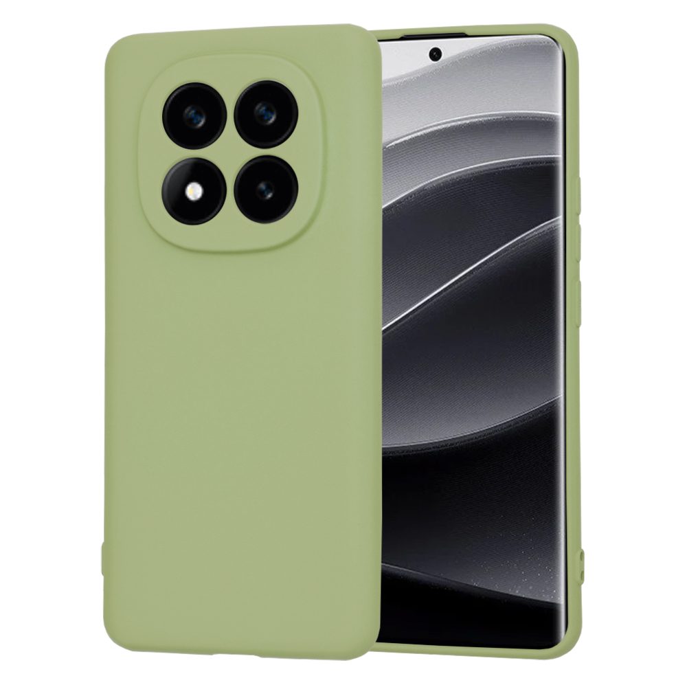 Techsuit SoftFlex tok, Xiaomi Redmi Note 14 Pro Plus 5G, világoszöld