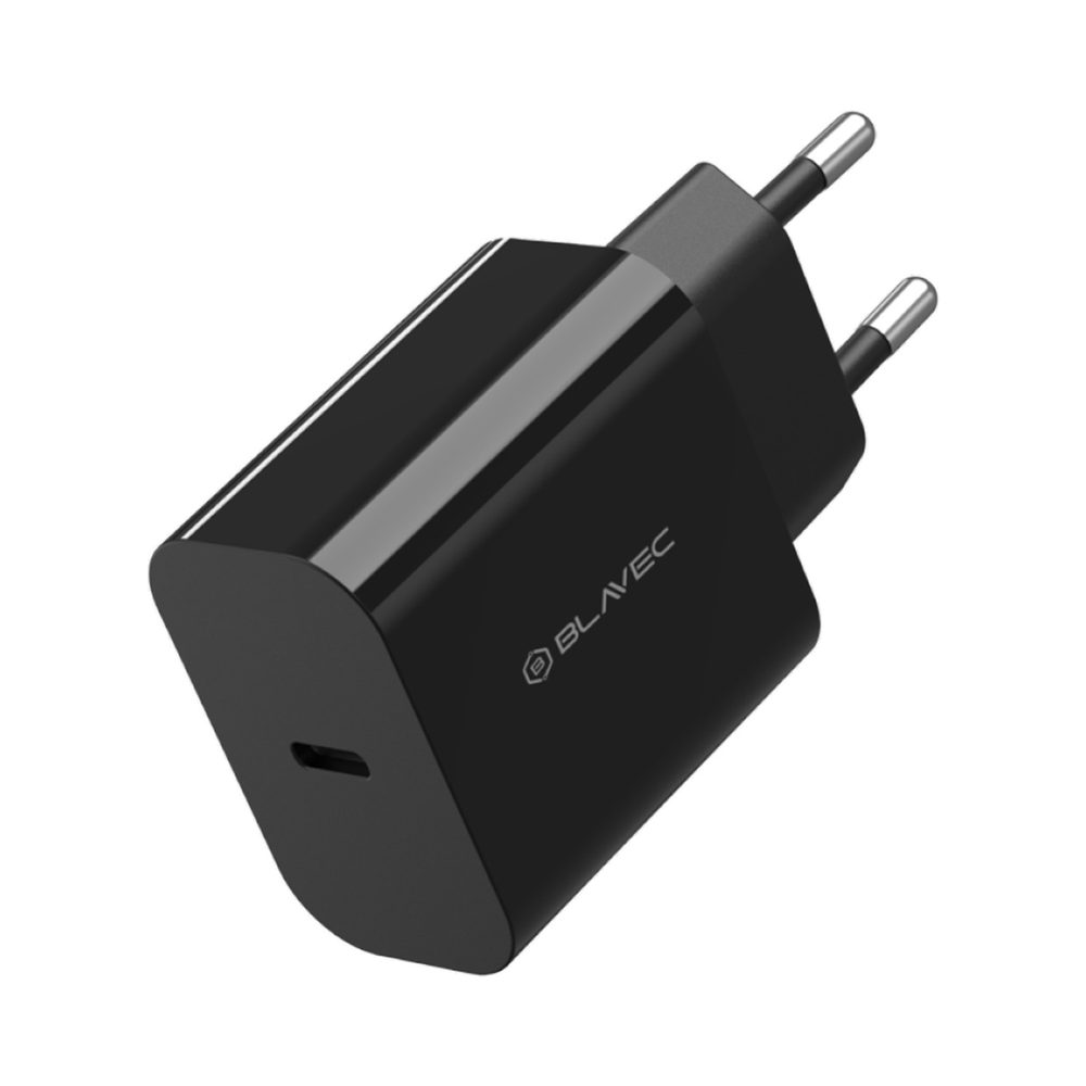 Blavec nabíjačka BC-9, PD 20W 3A, USB-C, čierna