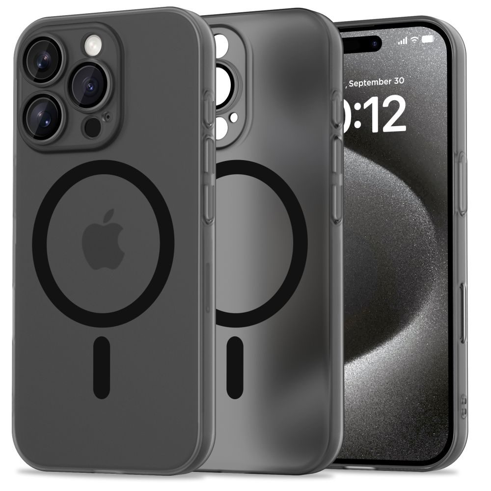 Tech-Protect Magslim MagSafe, iPhone 16 Pro, Negru Mat