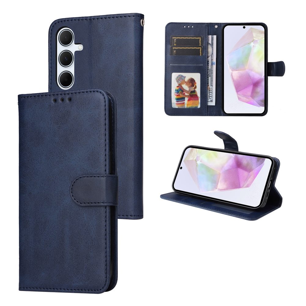 Mágneses tok, Samsung Galaxy A56, kék