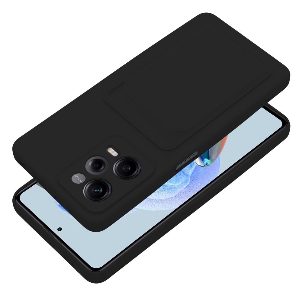 Husă Card Case, Xiaomi Redmi Note 12 Pro 5G, Neagră