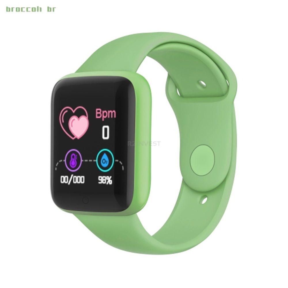 Smartwatch Y68s, Verde