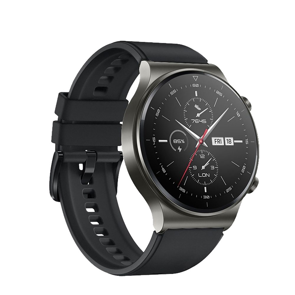 Silikonový řemínek pro Huawei Watch GT 2 / 3 / 4 / 2 Pro / 3 Pro / 4 Pro / GT 2e, černý