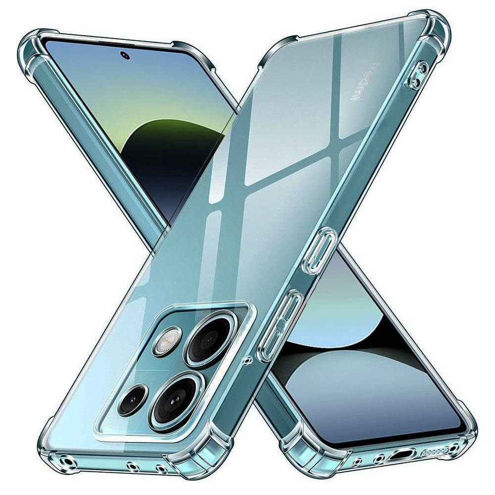 Levně Techsuit Shockproof průhledný obal, Xiaomi Redmi Note 14S