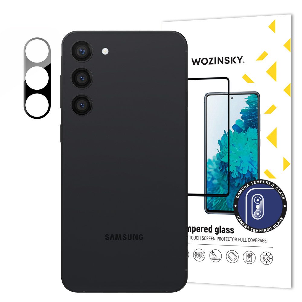 Levně Wozinsky 9H ochranné tvrzené sklo pro čočku fotoaparátu (kamery), Samsung Galaxy S23