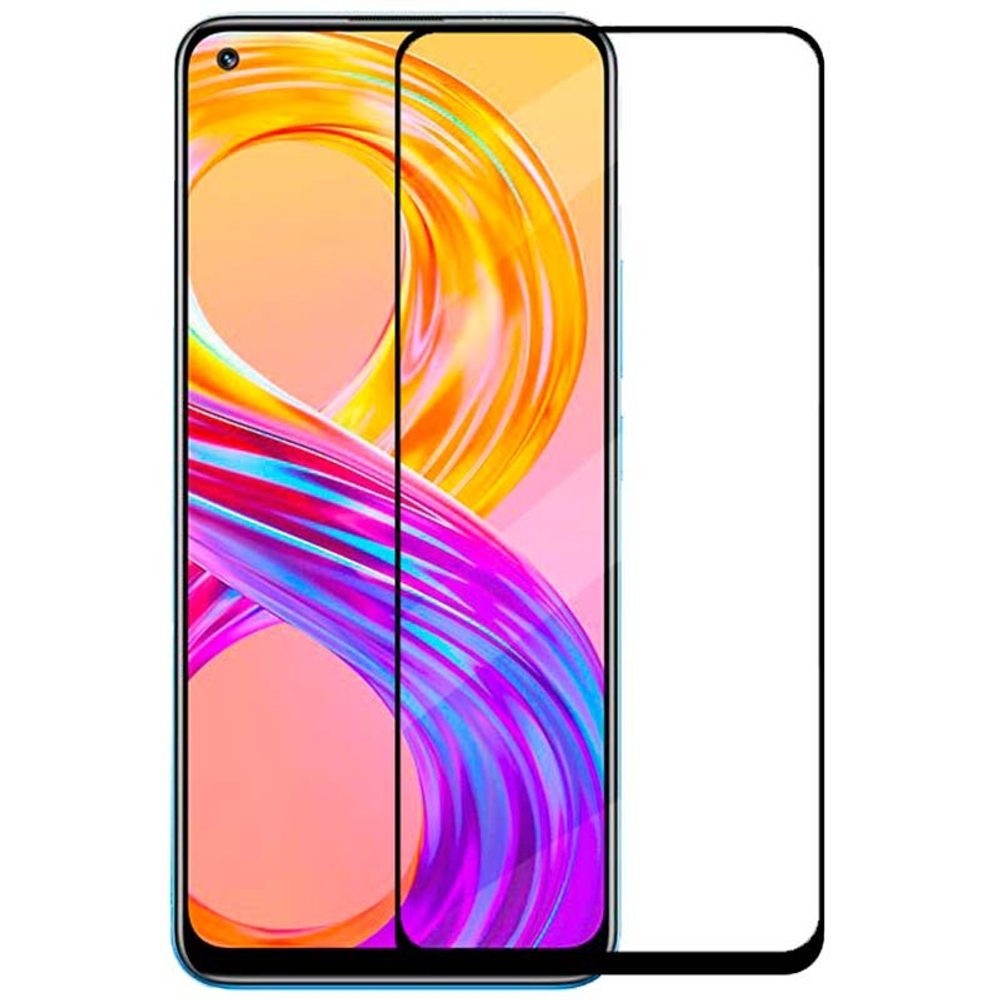 Folie De Sticlă Securizată 5D Pentru Xiaomi Mi 11 Lite 4G / 11 Lite 5G, Neagră