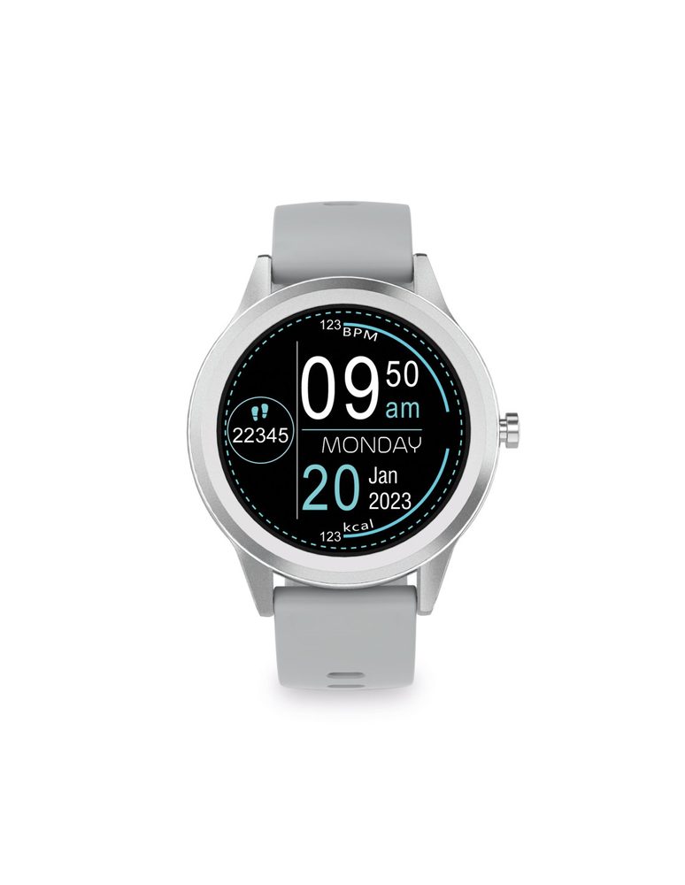 Ksix Smartwatch Globe, Srebrna