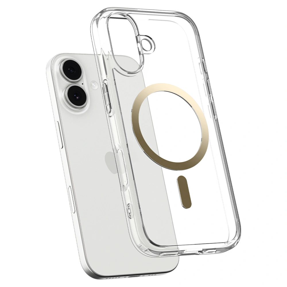 Spigen Ultra Hybrid Mag s MagSafe, iPhone 17, zlaté