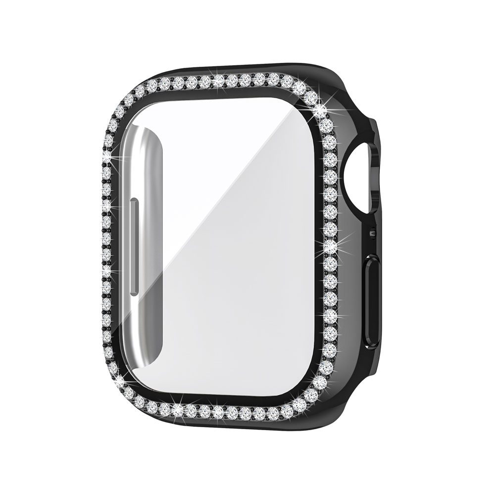 JP Watch case Diamond, Apple Watch 7 / 8 / 9, 41 mm, čierny