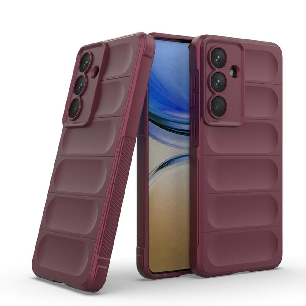 Levně Wency Magic Shield obal, Samsung Galaxy S26 Plus, vínový