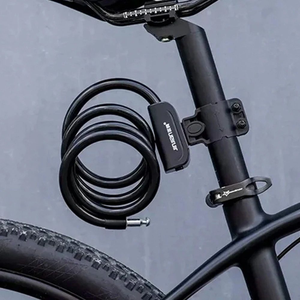 Rockbros RKS515-BK Zámok na bicykel 1,1 m, čierny