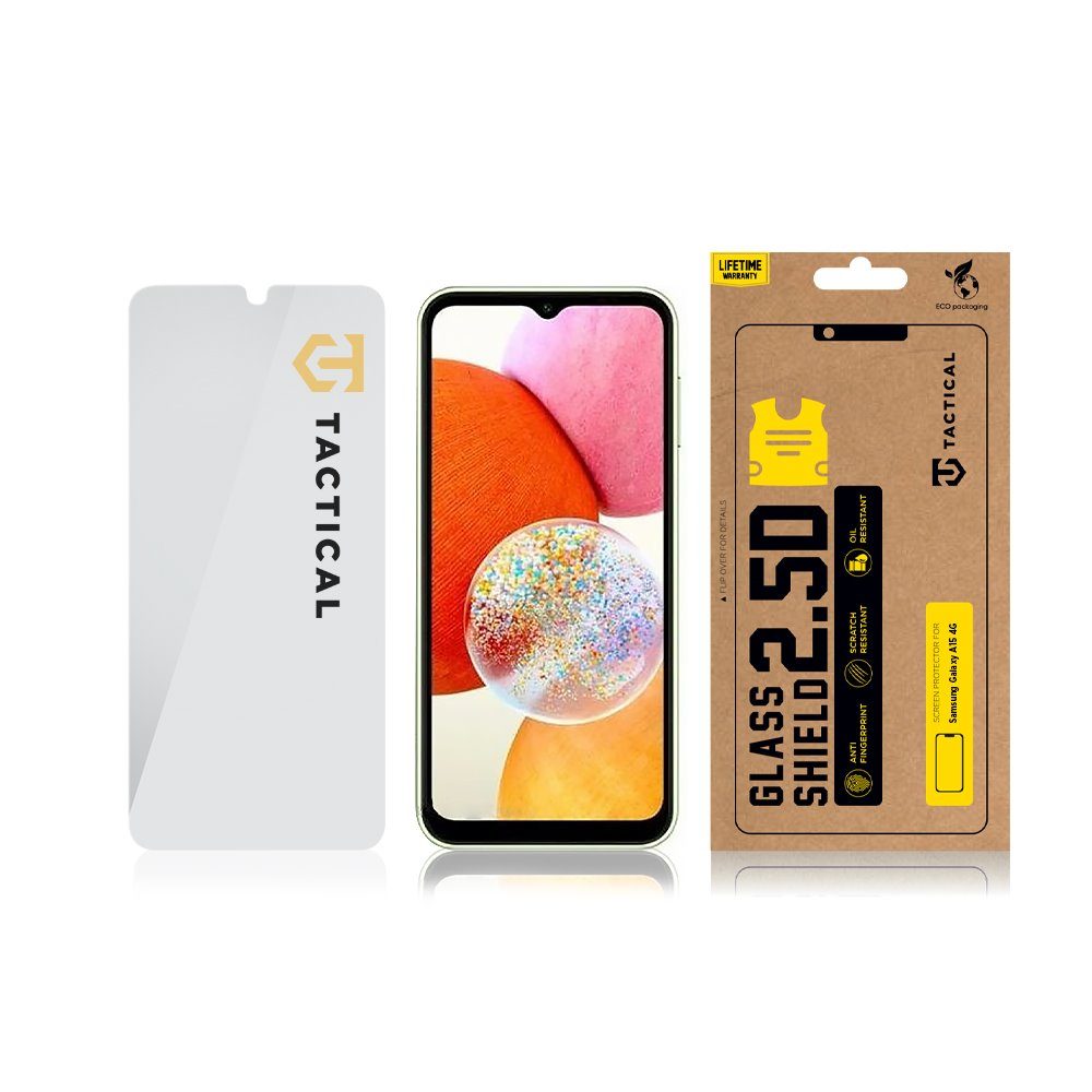 Tactical Glass Shield 2.5D Sklo Pre Samsung Galaxy A15 5G, Priehľadné