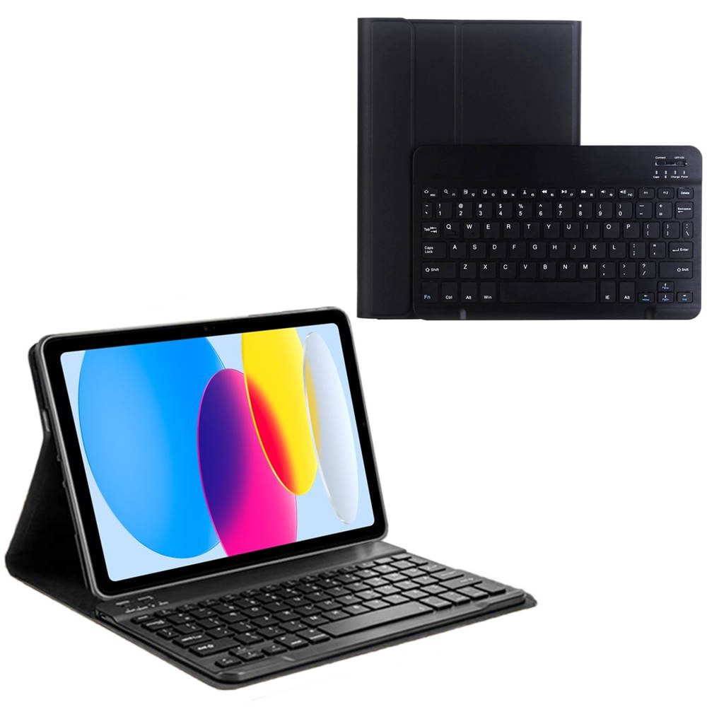 Pouzdro s Bluetooth klávesnicí pro Apple iPad 10.9 2022 - BTIP22, černé