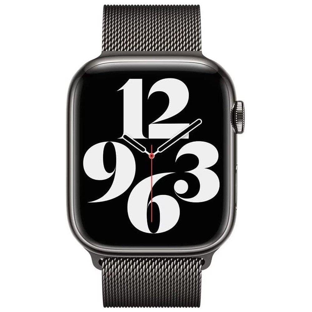 Magnetic Strap Szíj Az Apple Watch 7 (41mm) órához, Rózsaszínű