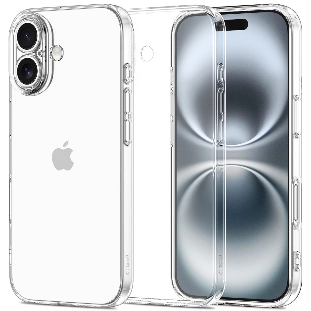 Tech-Protect Flexair iPhone 17, priehľadný