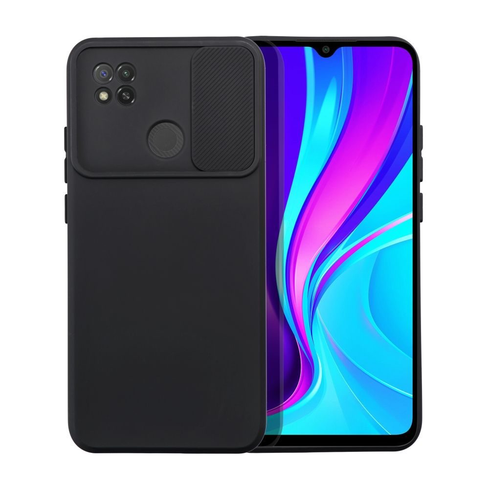 Slide obal, Xiaomi Redmi 9C, černý