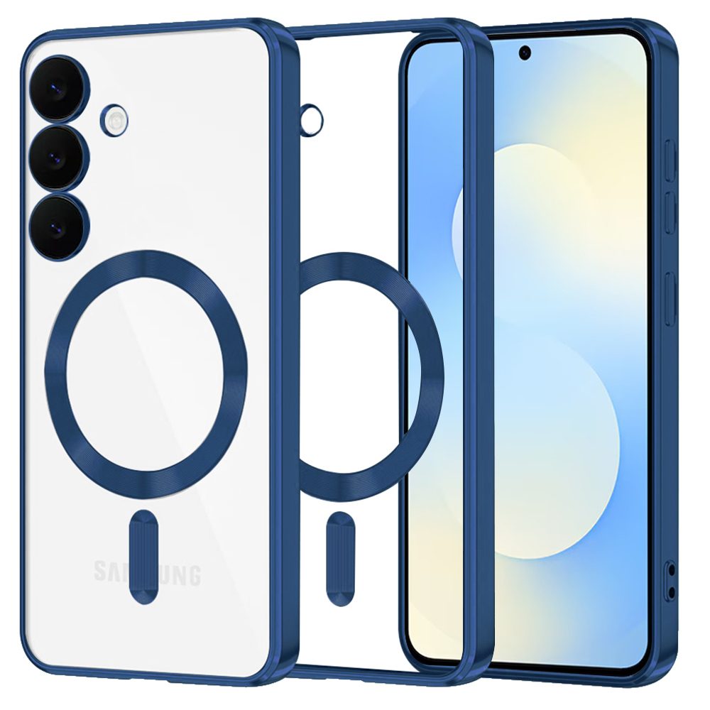 Techsuit Luxury Crystal MagSafe, Samsung Galaxy S25 FE, modrý