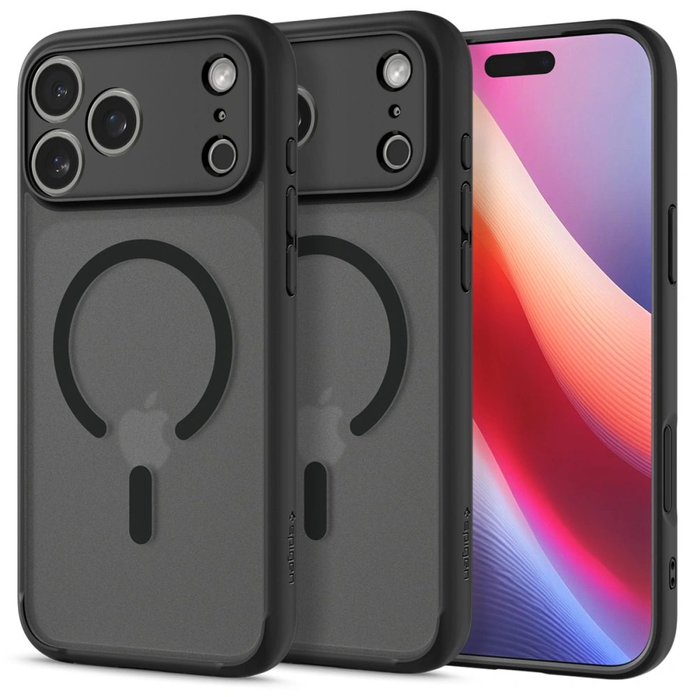 Levně Spigen Ultra Hybrid Mag s MagSafe, iPhone 17 Pro, frost black