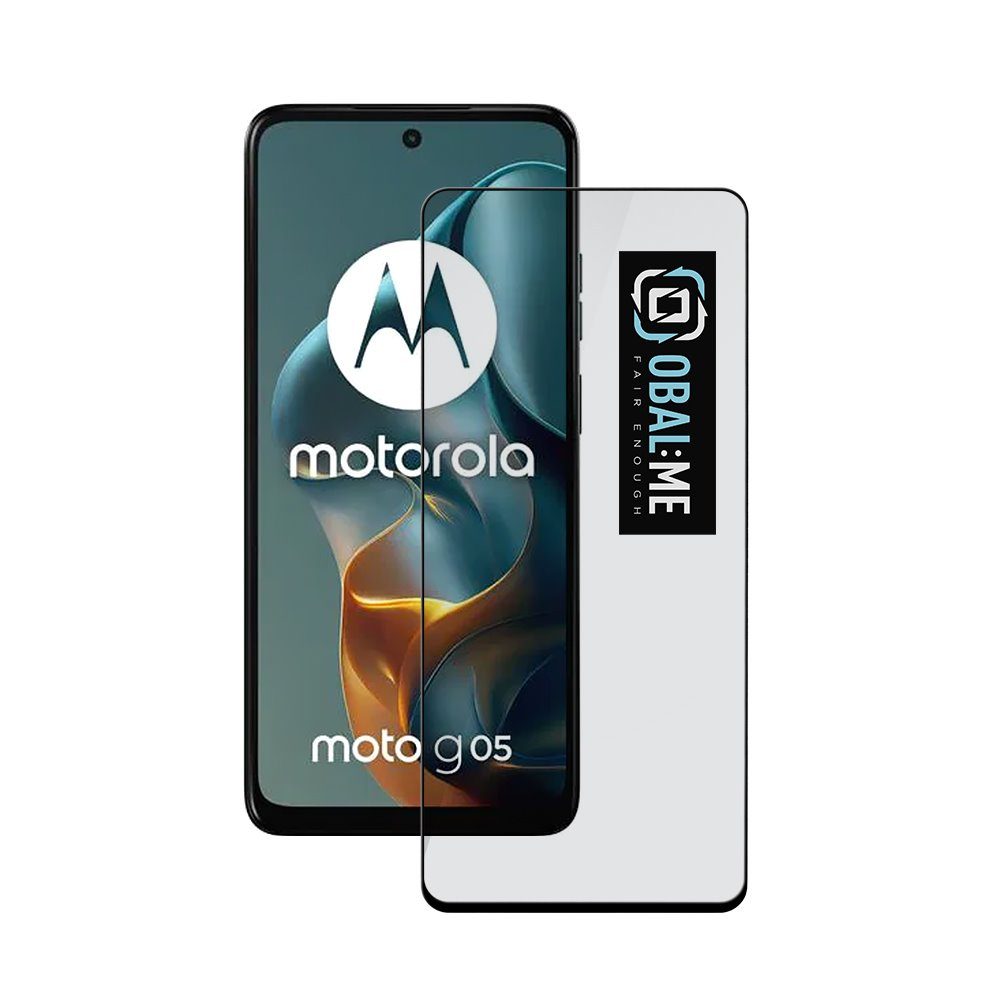 Levně OBAL:ME 5D Tvrzené Sklo pro Motorola G05 / E15, černé