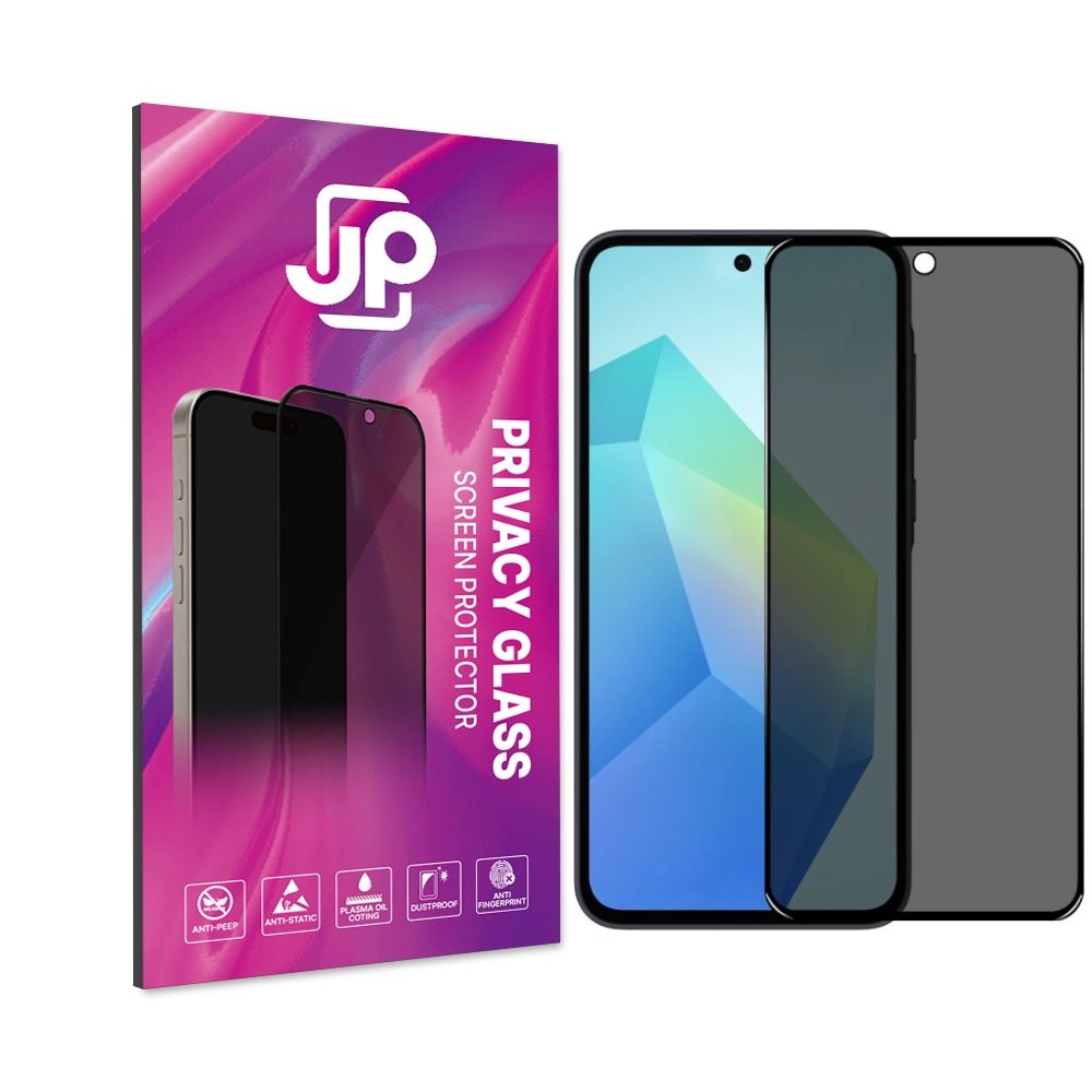 Levně JP Privacy Tvrzené sklo, Samsung Galaxy A56, černé