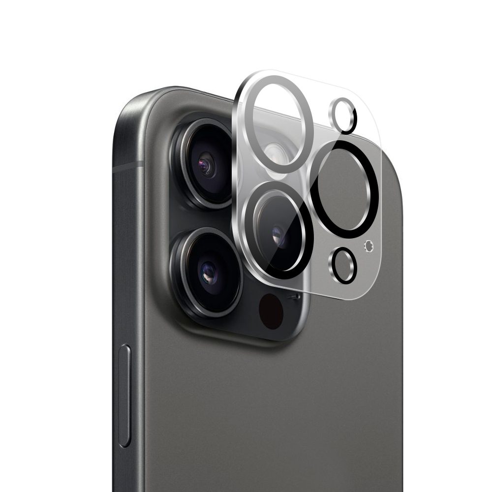 3D Zaštitno kaljeno staklo za leću fotoaparata (kamere), iPhone 15 Pro / 15 Pro Max