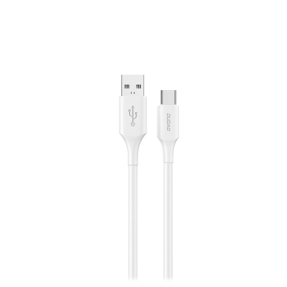 Dudao L2sT kabel USB-A - USB-C, 6A, 1,2 m, bílý