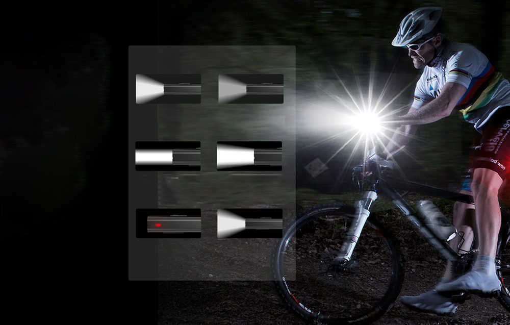 Superfire GT-R3 Kerékpár Lámpa, 600lm, USB