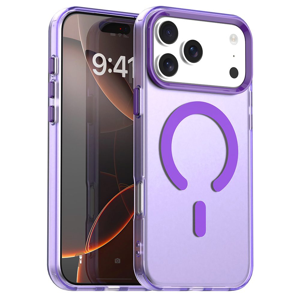 Levně Techsuit CandyCase MagSafe, iPhone 17 Pro Max, fialový