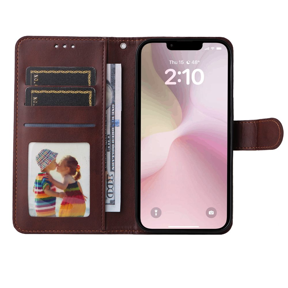 Magnetický kryt, iPhone 16e / 17e, hnedý