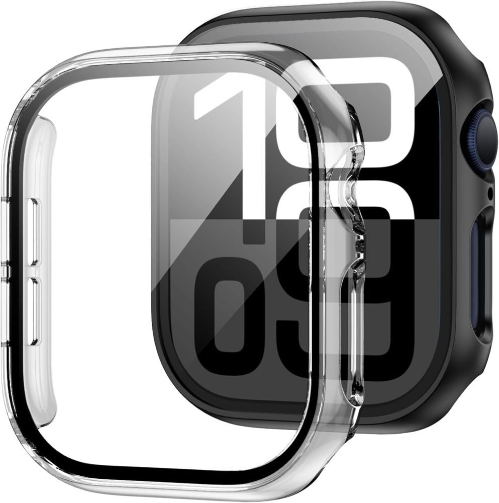 Tech-Protect Defense360 Apple Watch 10, 42 Mm, Transparentan