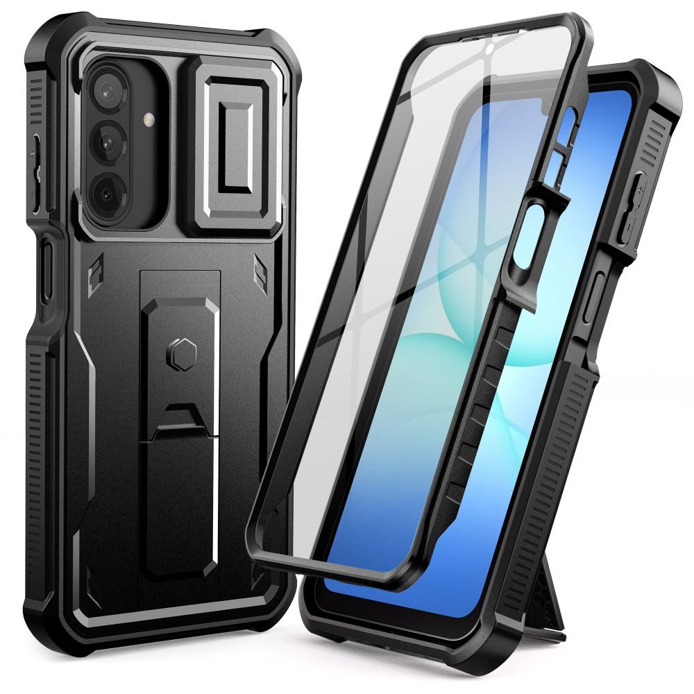 Levně Tech-Protect Kevlar Cam+ pouzdro, Samsung Galaxy A17 4G / 5G, černé