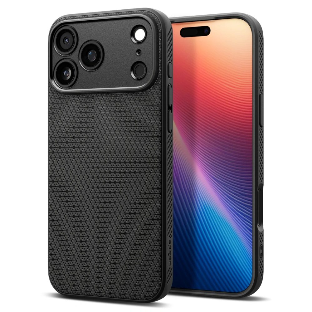Levně Spigen Liquid Air, iPhone 17 Pro Max, černý